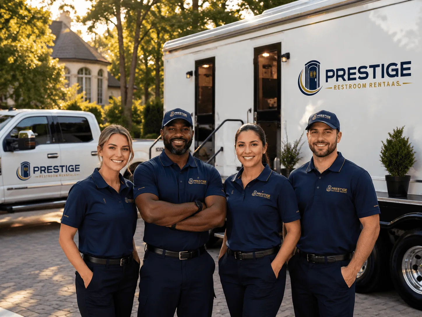 Trusted Luxury Portable Restrooms company in Velva, ND